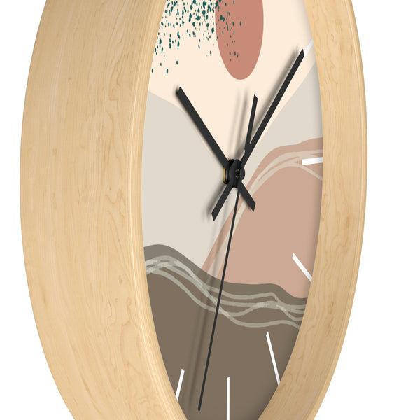 Wall Clock, Gifts, Clocks, Bohemian Desert, Modern, Time, Wall Decor, Midwest, Wood, Plexiglass, Decor, Home Decor,