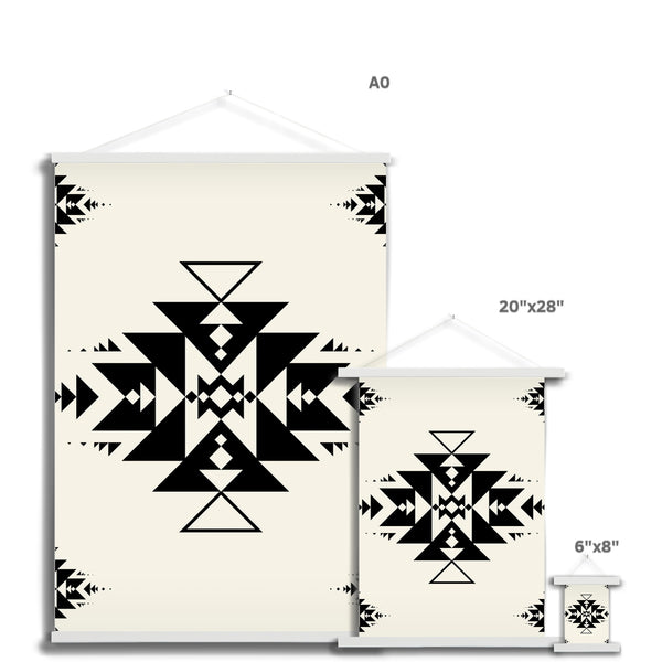 Desert Sahara Fine Art Print with Hanger Wall Art