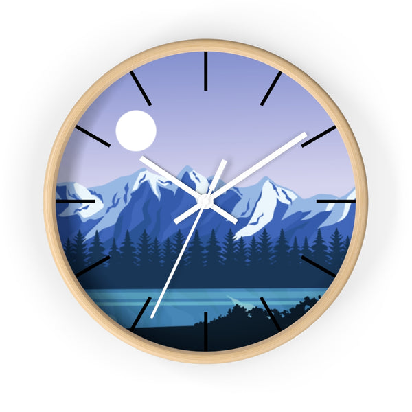 Blue Mountain Wall Clock