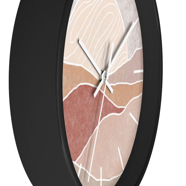 Silent Wall Clock Sunset Modern Landscape Hanging Wall Clock Decor