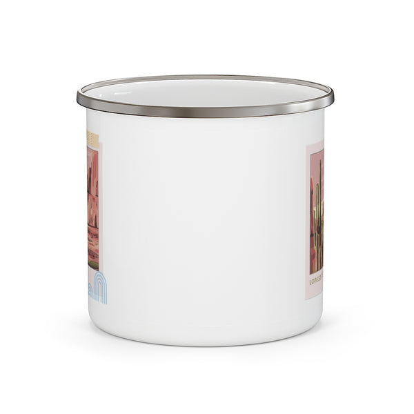 Lonesome Valley Camping Mug Midwest Gifts Travel Enamel Camping Mug Coffee Mug Tea Mug