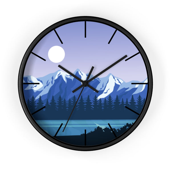Blue Mountain Wall Clock