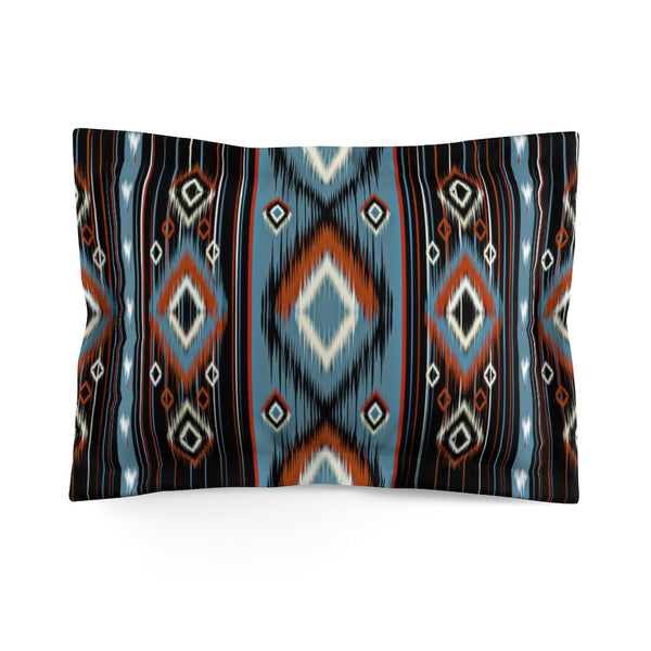 Microfiber Pillow Sham Night Walk Southwestern