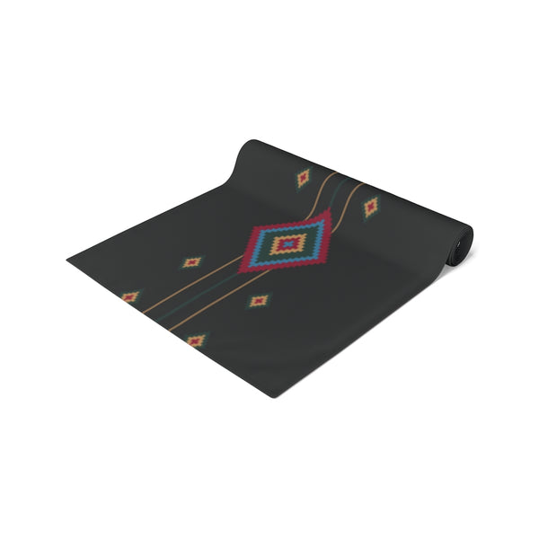Table Runner Black Diamond Southwestern Table Linens Cloth for Table Kitchen Accessories