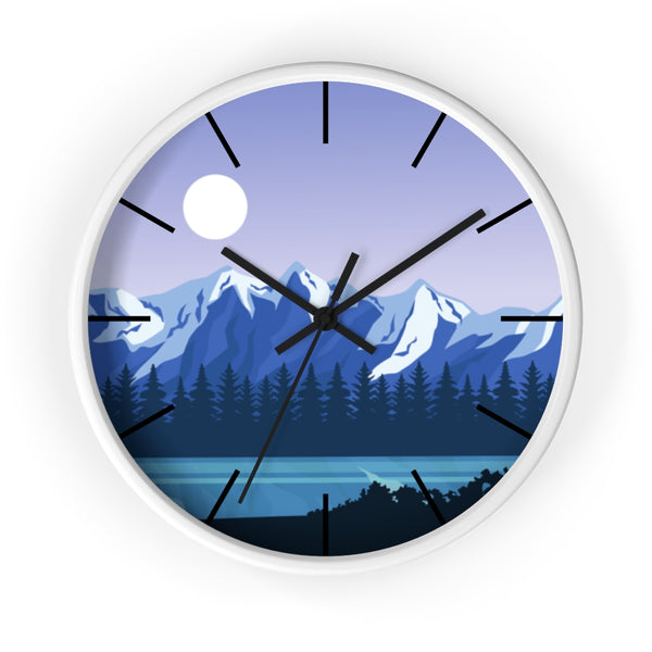 Blue Mountain Wall Clock