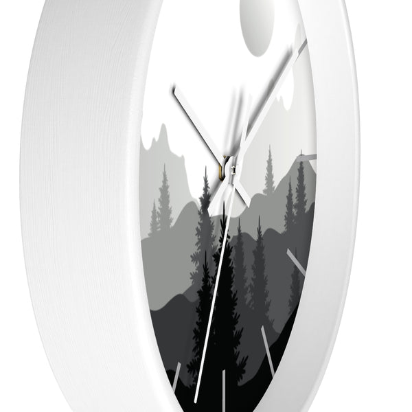 Wall clock Full Moon Forrest
