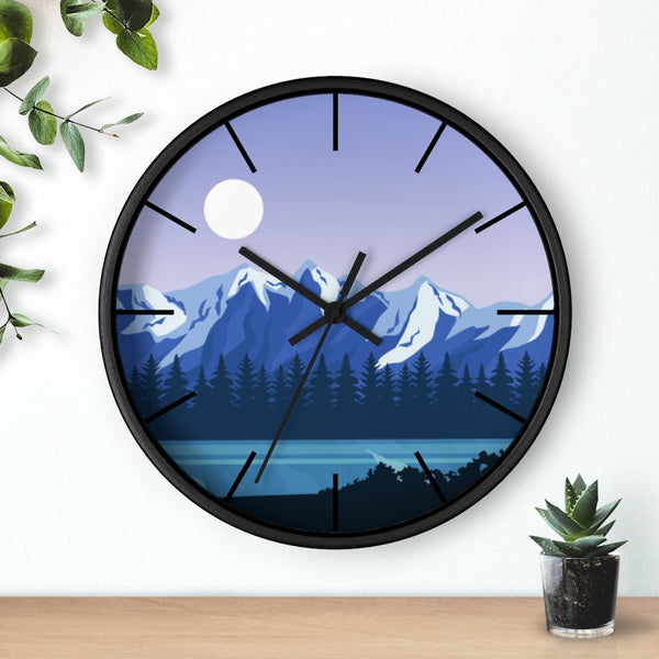 Blue Mountain Wall Clock