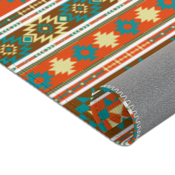 Area Rugs Southwest Aztec Print Rug