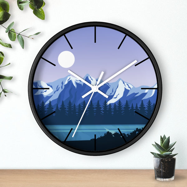 Blue Mountain Wall Clock