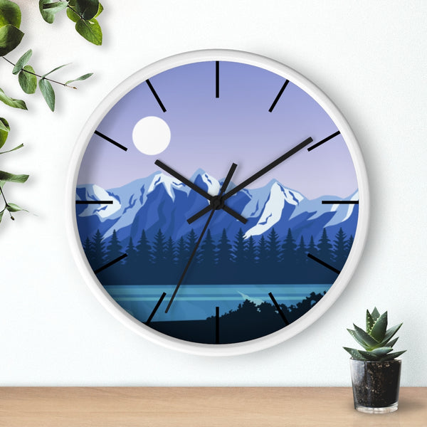Blue Mountain Wall Clock