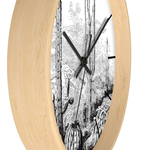 Wall Clock, Clocks, Midwest, Desert Theme, Wooden Clock, Time, Wall Decor