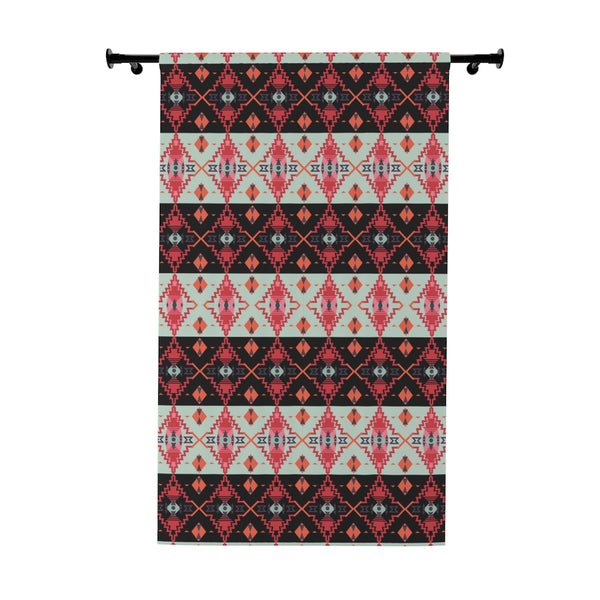 Window Curtains Sahara Night Black Out Curtain Southwestern Decor