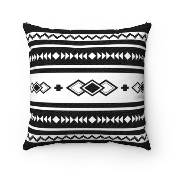Throw Pillow Southwestern Spun Polyester Square Pillow