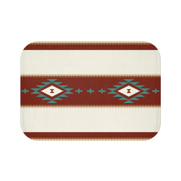 Bath Mat Sedona Falls Print Southwestern Bathroom Decor Bath Curtain Microfiber Polyester Anti Slip