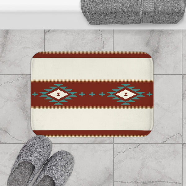 Bath Mat Sedona Falls Print Southwestern Bathroom Decor Bath Curtain Microfiber Polyester Anti Slip