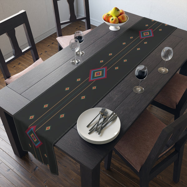 Table Runner Black Diamond Southwestern Table Linens Cloth for Table Kitchen Accessories