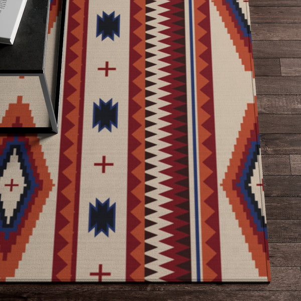 Valencia Valley Accent Rug Southwestern Area Rug Accent Rug Bohemian Decor Bedroom Living Room, 3 Sizes Available