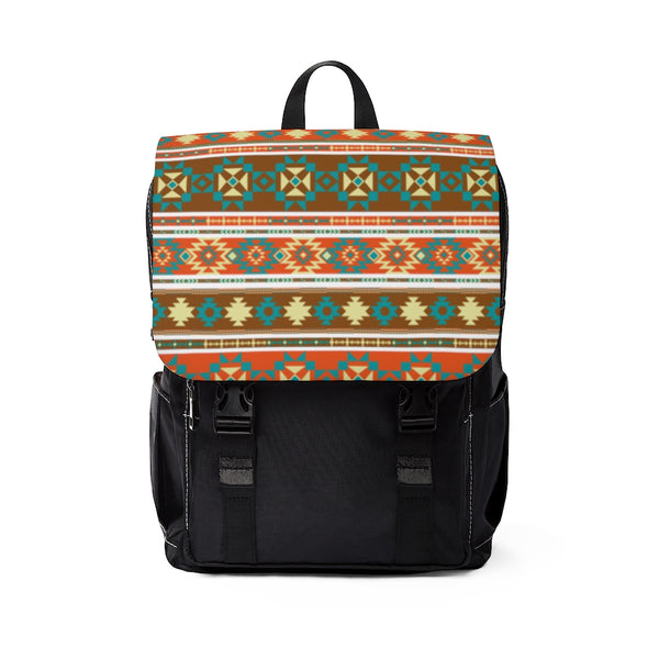 Backpack Aztec Print Southwest Unisex Casual Backpack
