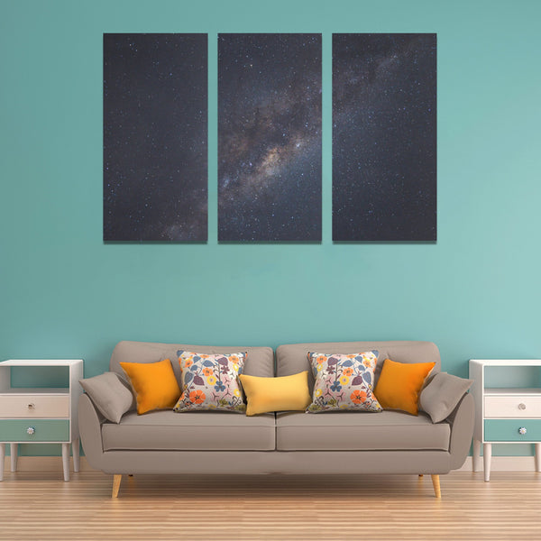 Celestial Nebula Framed Canvas Art Prints Set of 3