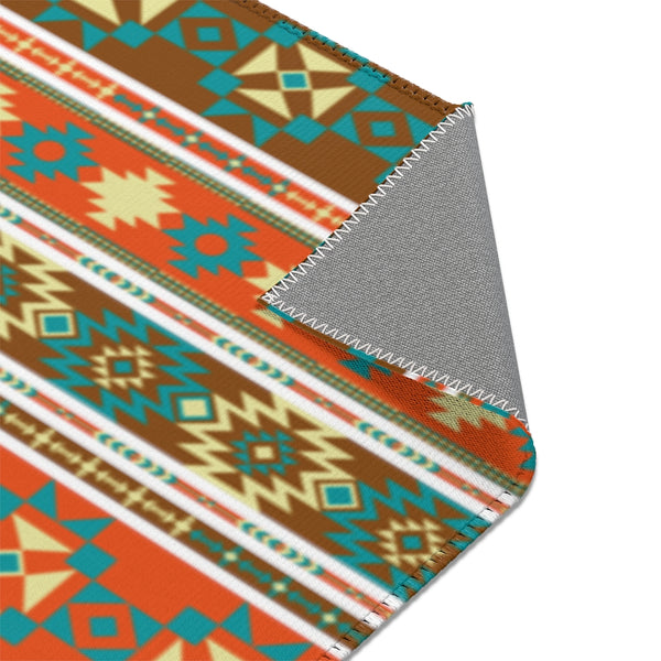 Area Rugs Southwest Aztec Print Rug