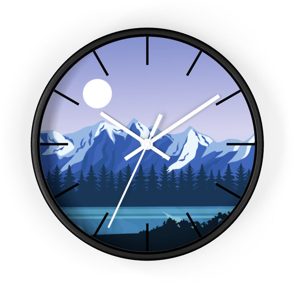 Blue Mountain Wall Clock