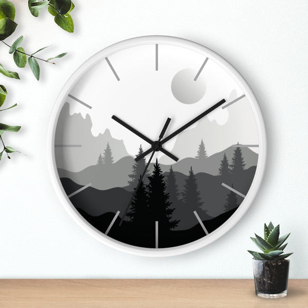 Wall clock Full Moon Forrest
