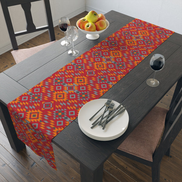 Table Runner Southwestern Kitchen Runner for Table Bohemian Eclectic Cotton or Polyester 2 Sizes