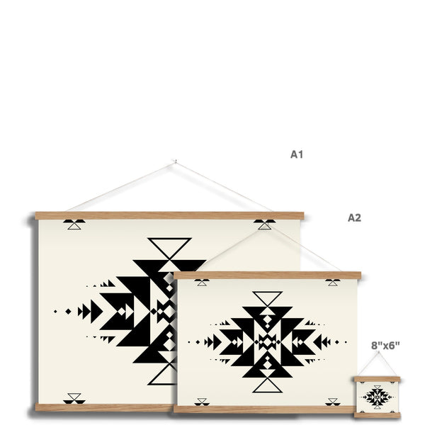 Desert Sahara Fine Art Print with Hanger Wall Art