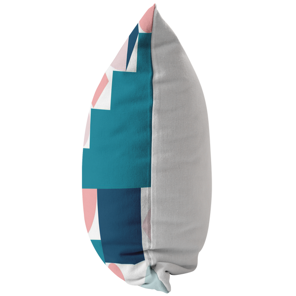 Retro Abstract Accent Pillow