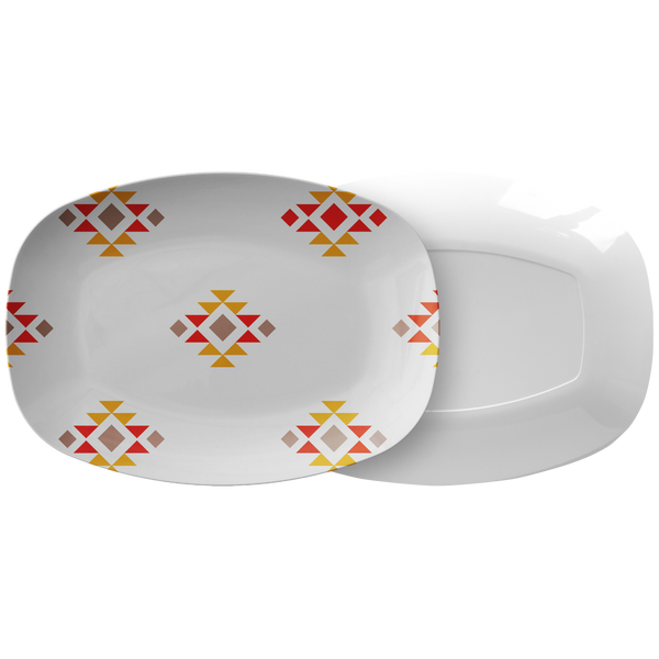 Serving Platter Plastic Southwestern Bohemian Platter