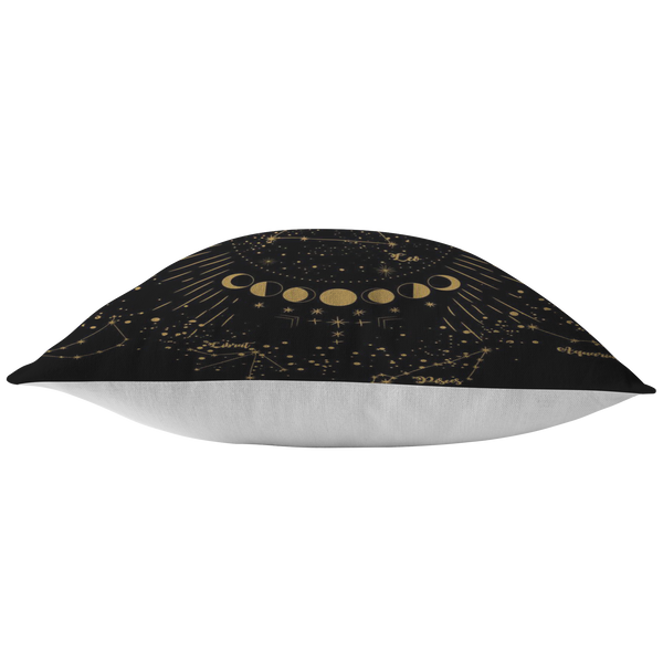 Accent Pillow, Celestial Zodiac Throw Pillow