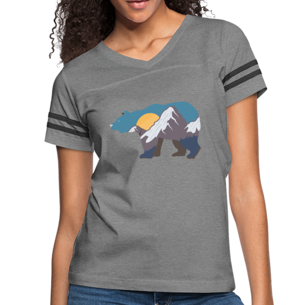 Women’s Vintage Sport T-Shirt - heather gray/charcoal