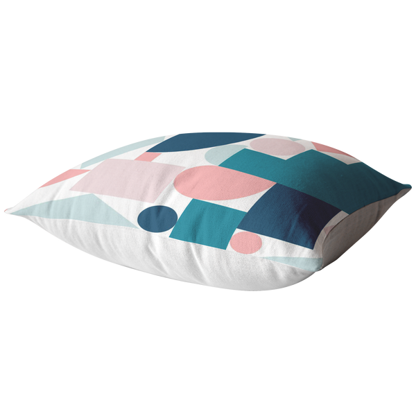 Retro Abstract Accent Pillow