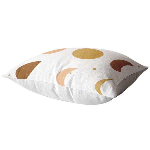 Celestial Moon Phases Accent Pillow