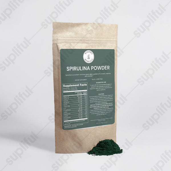 Organic Spirulina Powder, Dakoda Herbals
