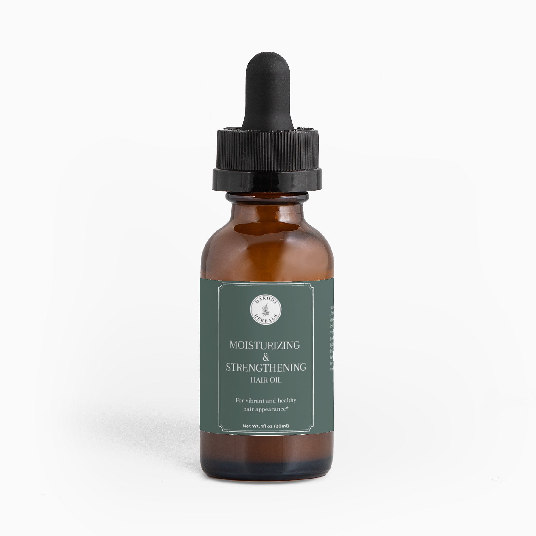 Moisturizing and Strengthening Hair Oil