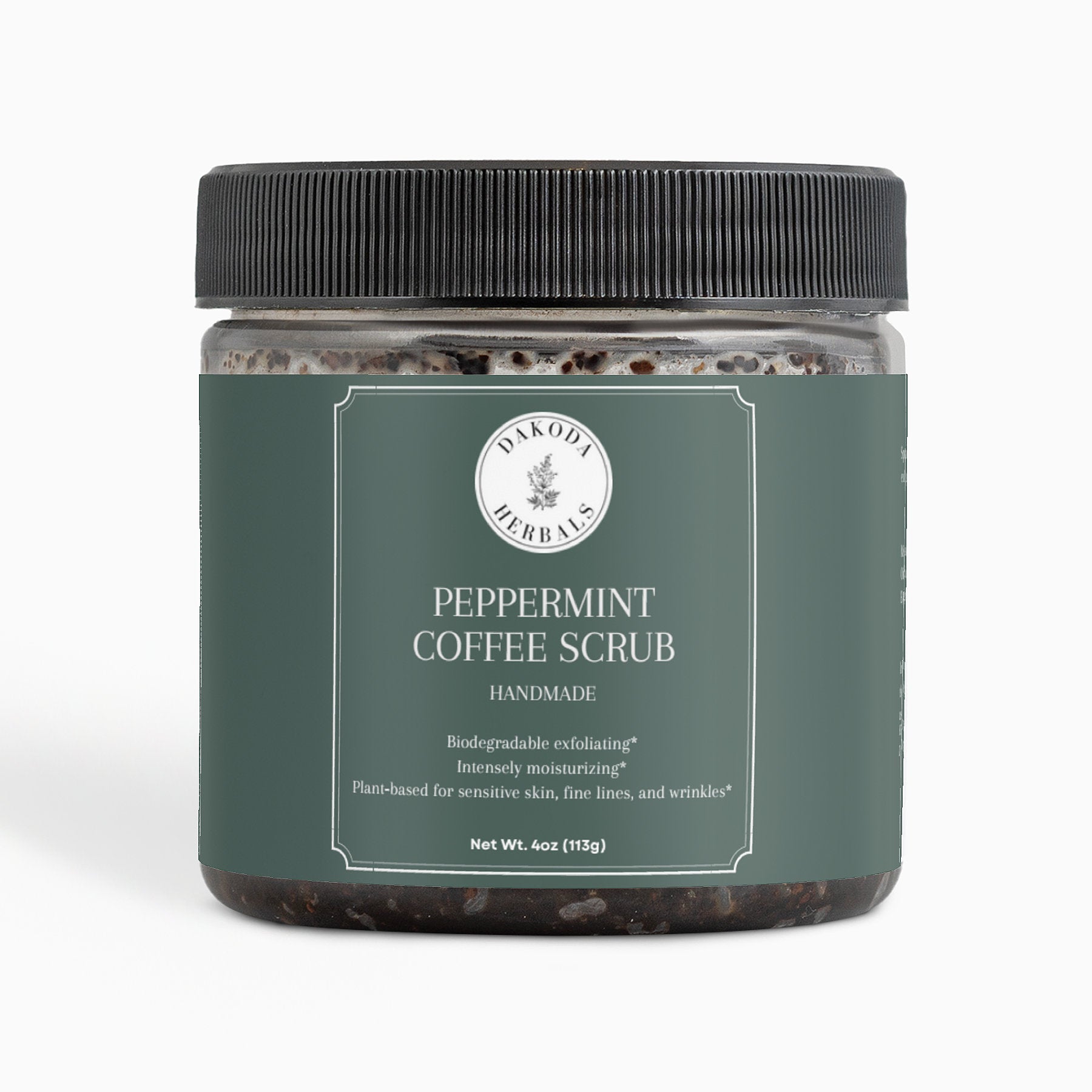 Peppermint Coffee Scrub