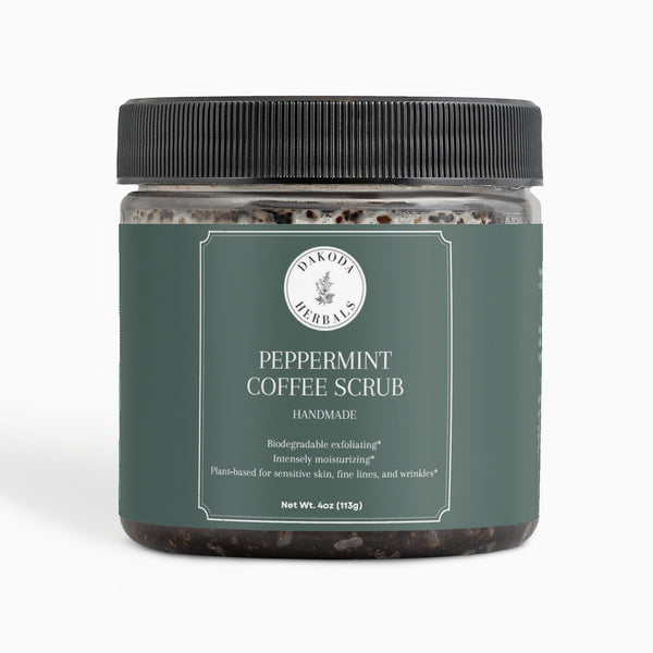 Peppermint Coffee Scrub