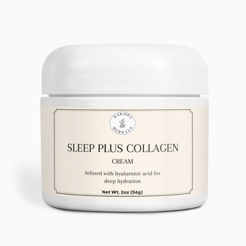 Sleep Plus Collagen Cream - Nighttime Moisturizer for Rest, Hydration & Anti-Aging | Wake Up to Glowing Skin