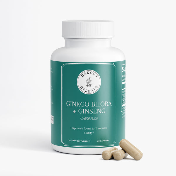 Ginkgo Biloba + Ginseng Capsules