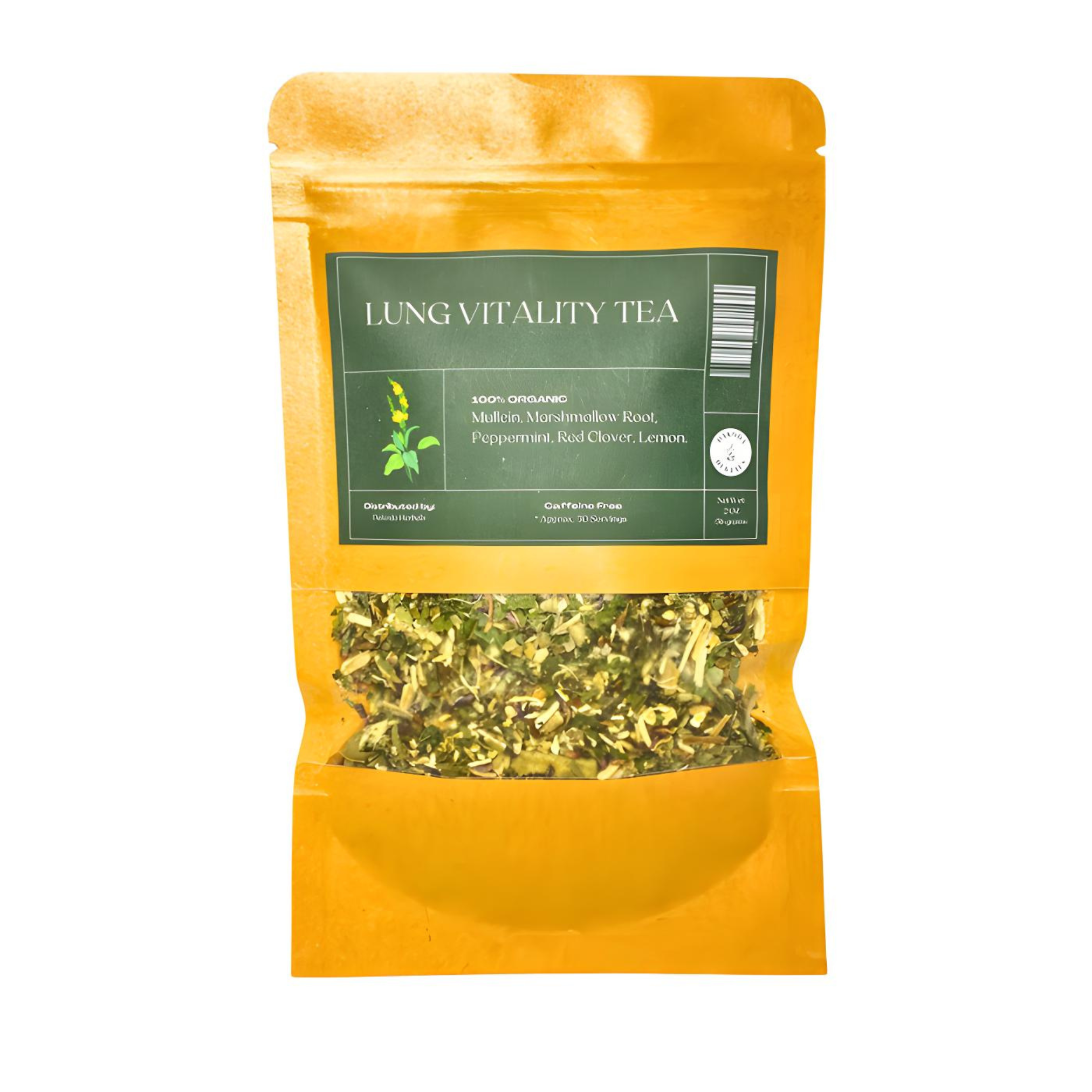 Lung Vitality Tea Blend: Herbal Support for Respiratory Wellness