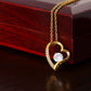 Gifts to Daughter Jewelry Necklace Gift from Mom to Daughter, White or Yellow Gold Finish