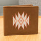 Premium Graphic Leather Wallet: Handcrafted Full Grain Cowhide Bifold for a Unique & Timeless Gift