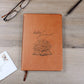 Bookworm Gift for Writers Vegan Leather Journal