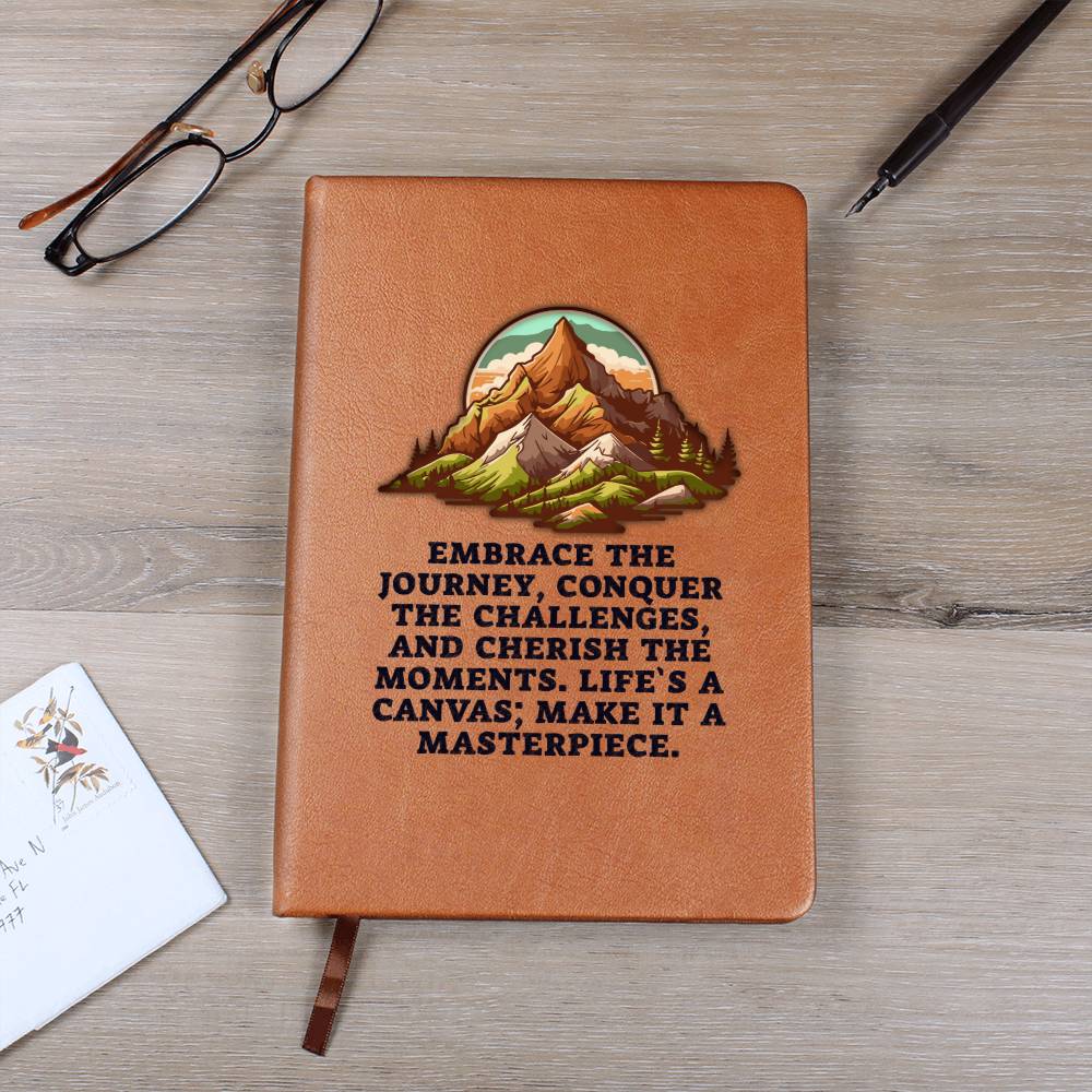 Embrace the Journey Notebook Journal for Self Discovery