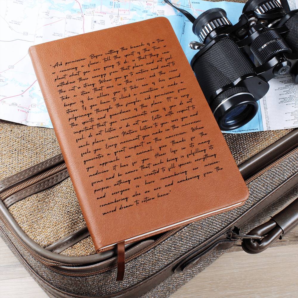 Spiritualism Journal, Vegan Leather - Nature Spirits Journal