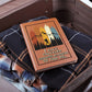 Leather Journal Notebook - I Have Traveled Through Madness to Find Me