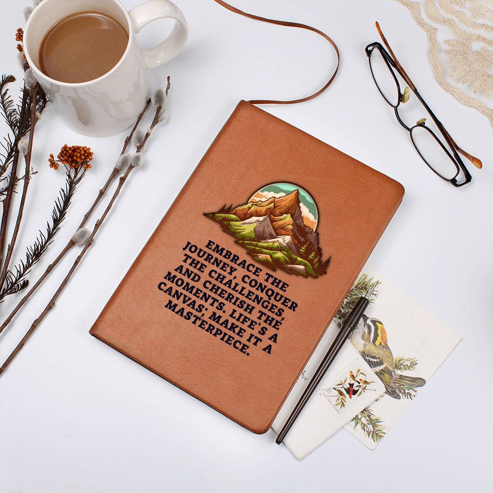 Embrace the Journey Notebook Journal for Self Discovery