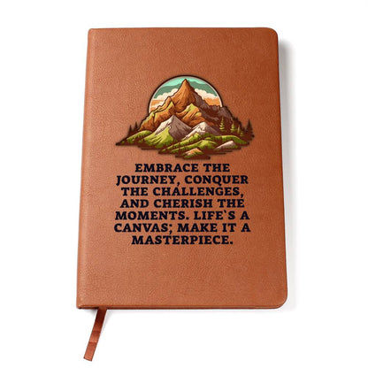 Embrace the Journey Notebook Journal for Self Discovery
