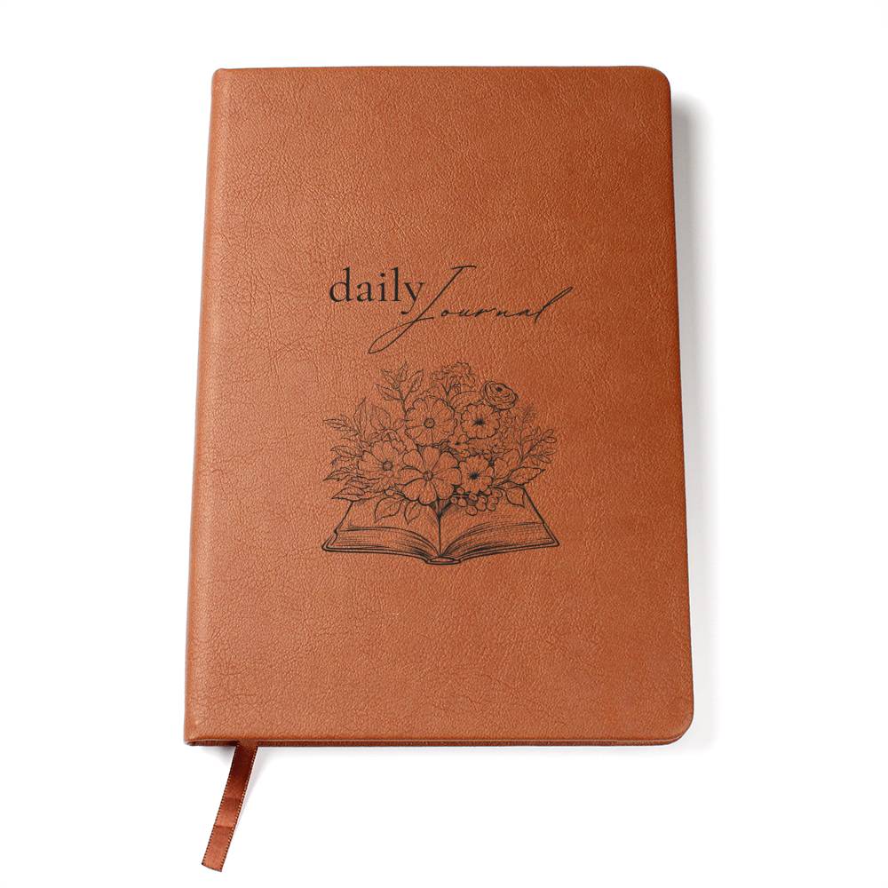 Bookworm Gift for Writers Vegan Leather Journal
